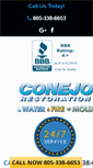 Mobile Screenshot of conejorestoration.com