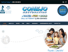 Tablet Screenshot of conejorestoration.com